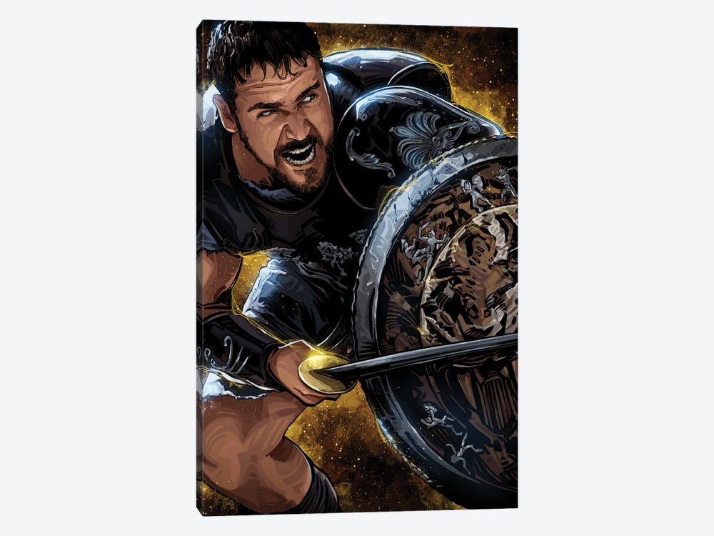 Gladiator by Nikita Abakumov 1-piece Canvas Art Print