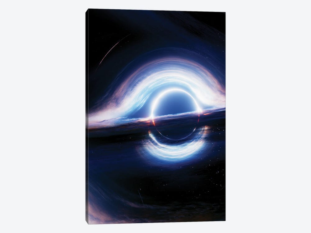 Interstellar Event Horizon by Nikita Abakumov 1-piece Canvas Artwork