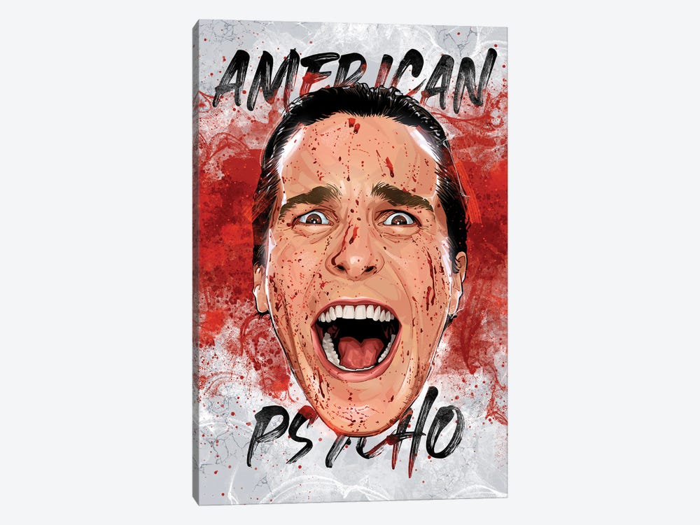 American Psycho by Nikita Abakumov 1-piece Canvas Art Print