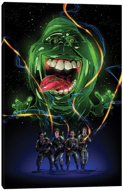 Ghostbusters Canvas Art Print - Ghosts