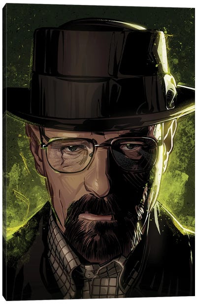 Breaking Bad Walter Canvas Art Print - Walter "Heisenberg" White