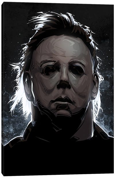 Michael Myers Halloween Canvas Art Print - Television & Movie Art