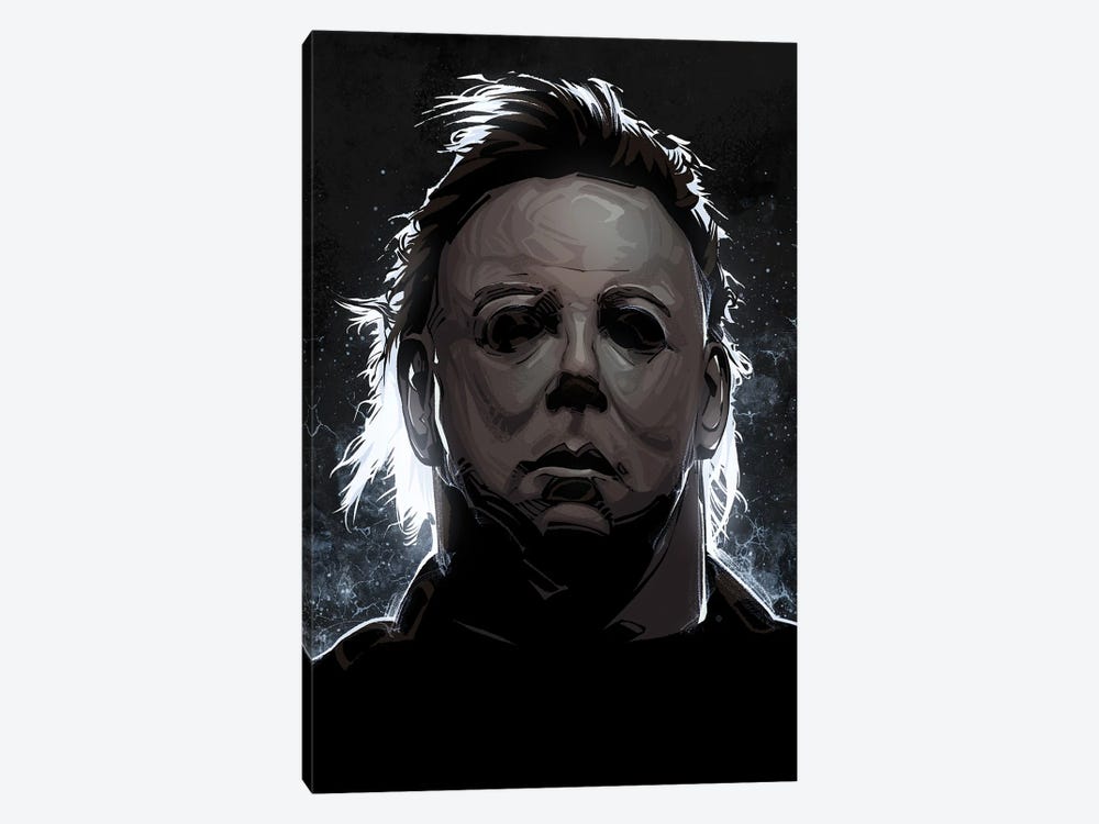 Michael Myers Halloween by Nikita Abakumov 1-piece Canvas Art