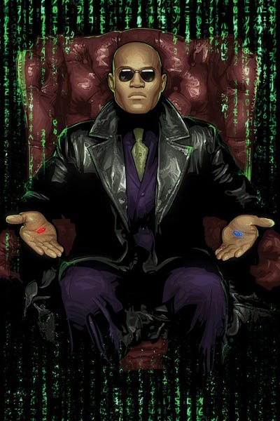The Matrix Poster Picture Print Canvas Wall Art 76x50cm 