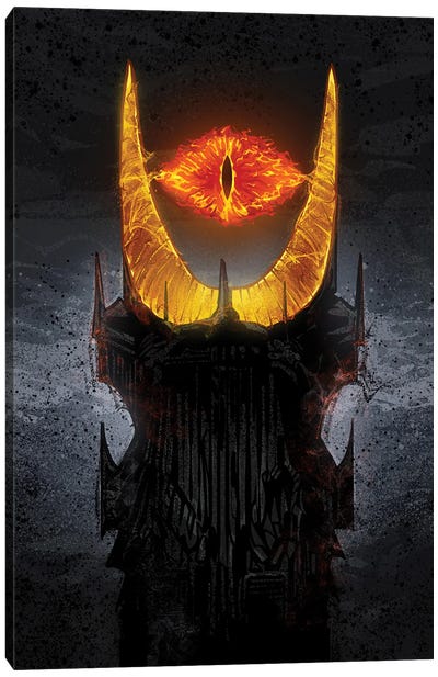 Mordor Tower Canvas Art Print - The Lord Of The Rings