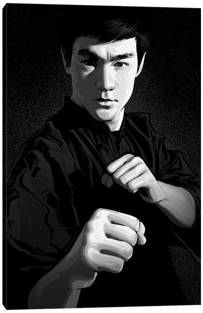 Bruce Lee Canvas Art Print - Bruce Lee