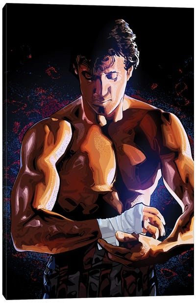 Rocky IV Canvas Art Print - Rocky Balboa