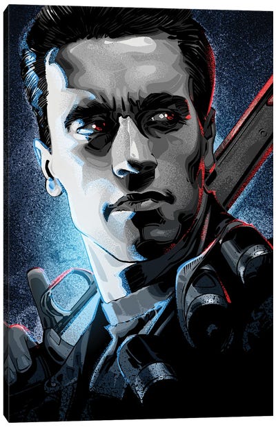 The Terminator Canvas Art Print - The Terminator