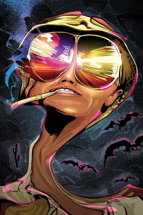 Fear And Loathing Night by Nikita Abakumov wall art