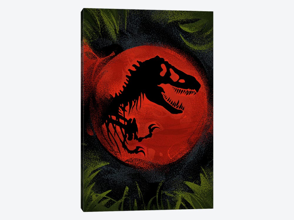 Jurassic World by Nikita Abakumov 1-piece Canvas Print