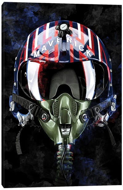 Top Gun Maverick Canvas Art Print - Lt. Pete "Maverick" Mitchell