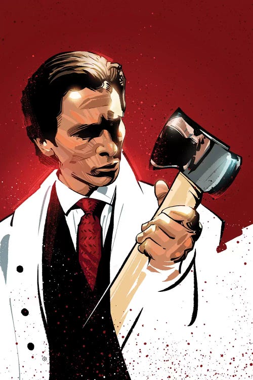 American Psycho by Nikita Abakumov wall art