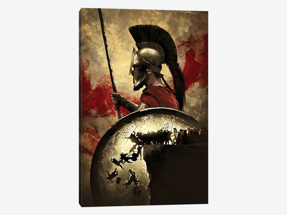 300 Sparta by Nikita Abakumov 1-piece Canvas Art