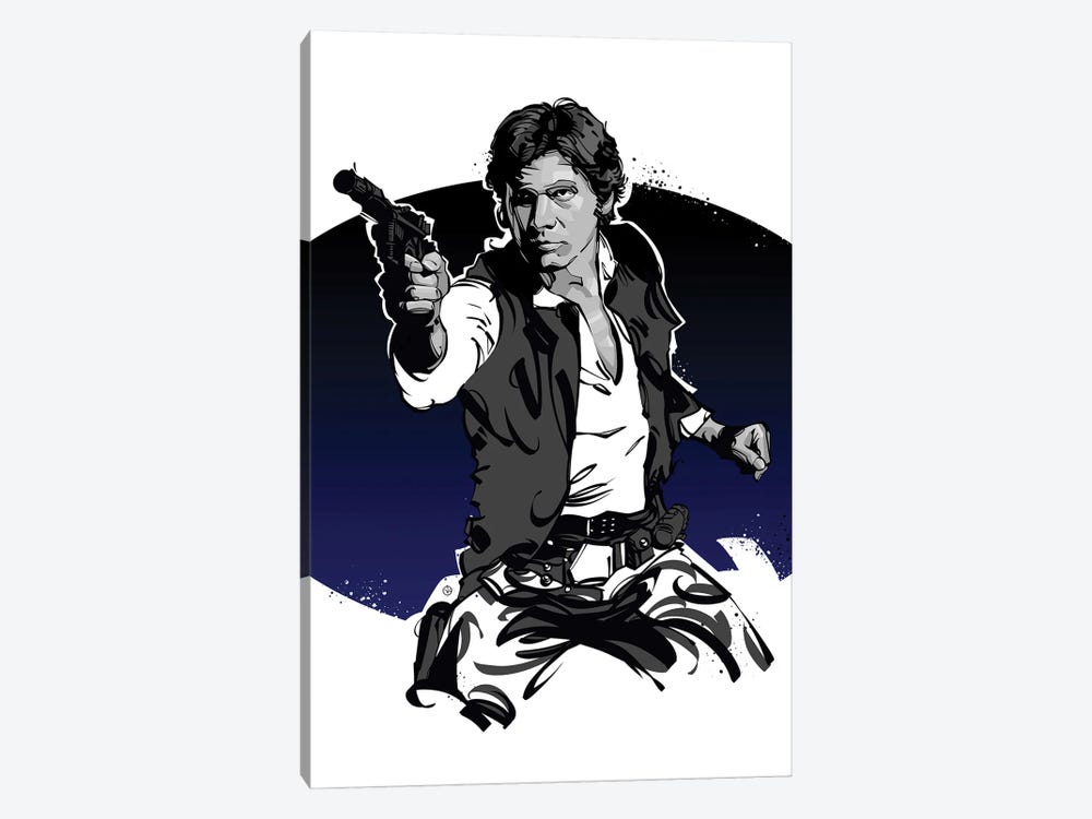 Han Solo by Nikita Abakumov 1-piece Canvas Print