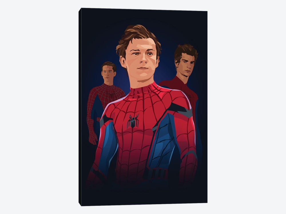 Super Spider Bros 1-piece Art Print