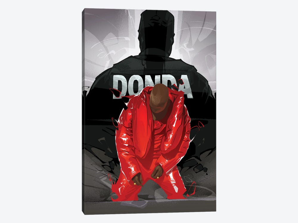 Kanye West Donda by Nikita Abakumov 1-piece Canvas Artwork