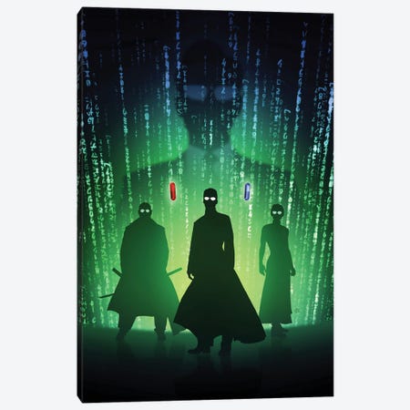 The Matrix Resurrections Canvas Print #AKM423} by Nikita Abakumov Canvas Artwork