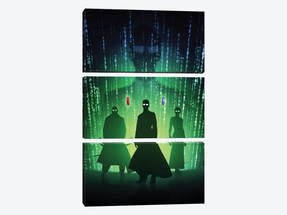The Matrix Resurrections by Nikita Abakumov 3-piece Art Print