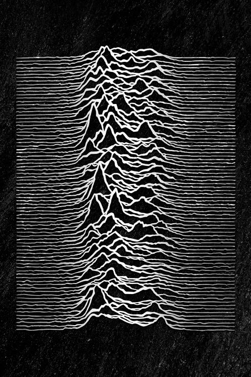 Joy Division Black by Nikita Abakumov wall art