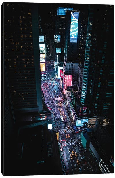 New York VI Canvas Art Print - Times Square
