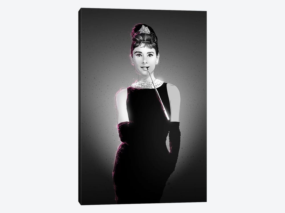 Audrey Hepburn by Nikita Abakumov 1-piece Art Print