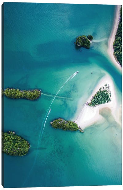 Nature LXX Canvas Art Print - Aerial Beaches 