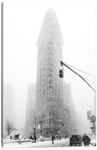 NYC VII Canvas Art Print - Flatiron Building