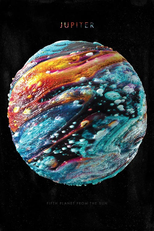 Solar System Jupiter by Nikita Abakumov wall art