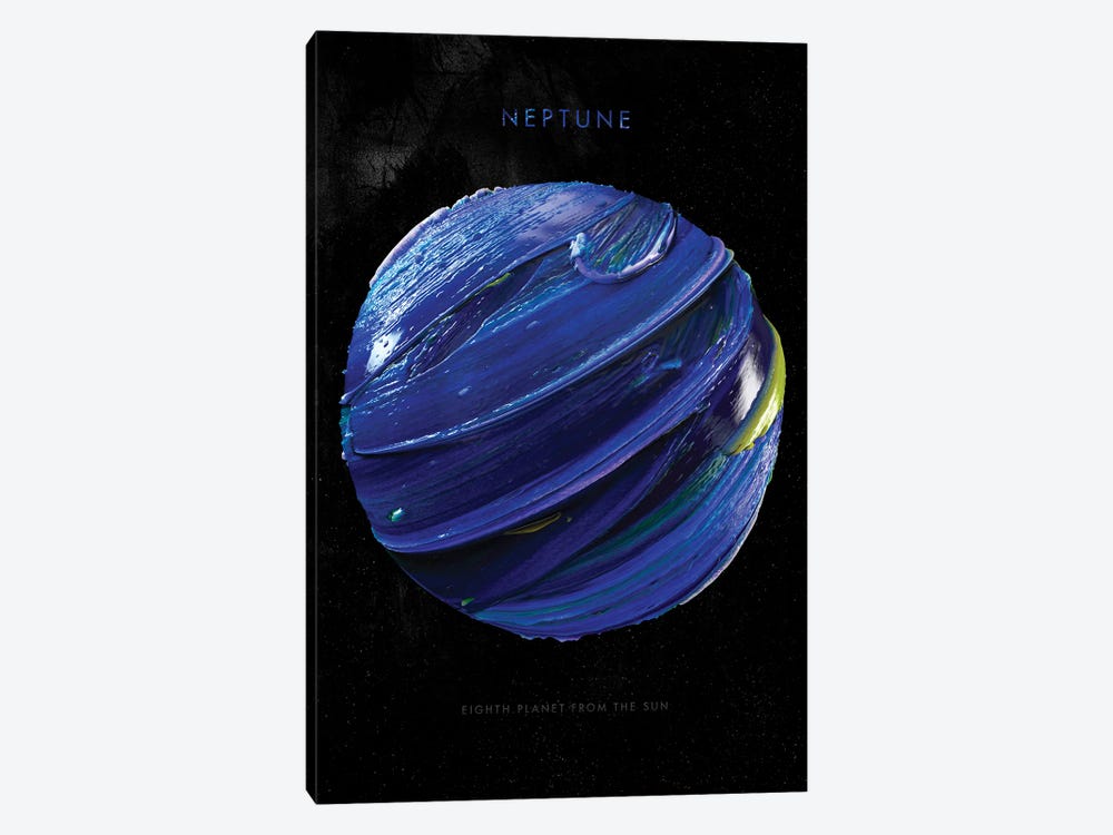 Solar System Neptune by Nikita Abakumov 1-piece Canvas Print