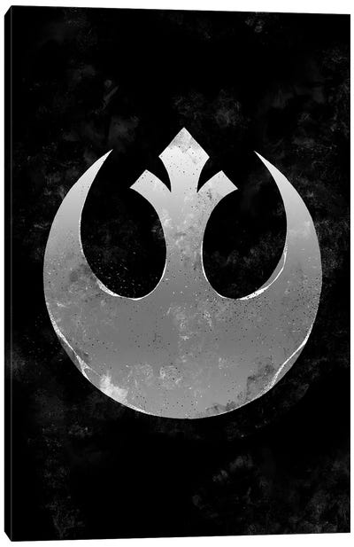 Star Rebel Alliance Canvas Art Print - Sci-Fi & Fantasy TV Show Art