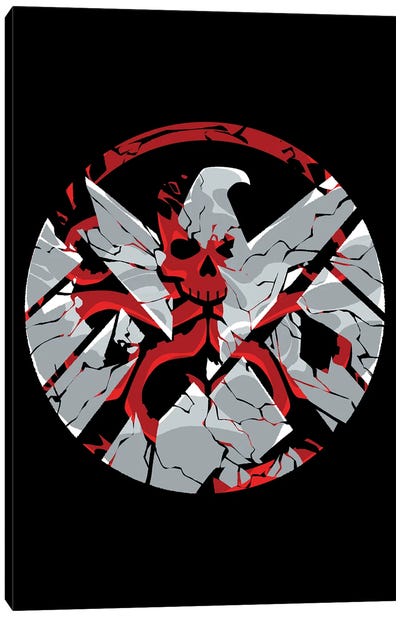 Shield VS Hydra Canvas Art Print - The Avengers