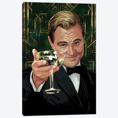 The Great Gatsby Canvas Print #AKM702} by Nikita Abakumov Canvas Art Print