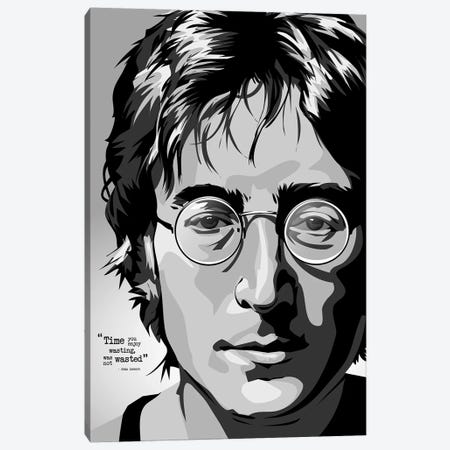 OMG Lennon Canvas Print #AKM70} by Nikita Abakumov Canvas Art