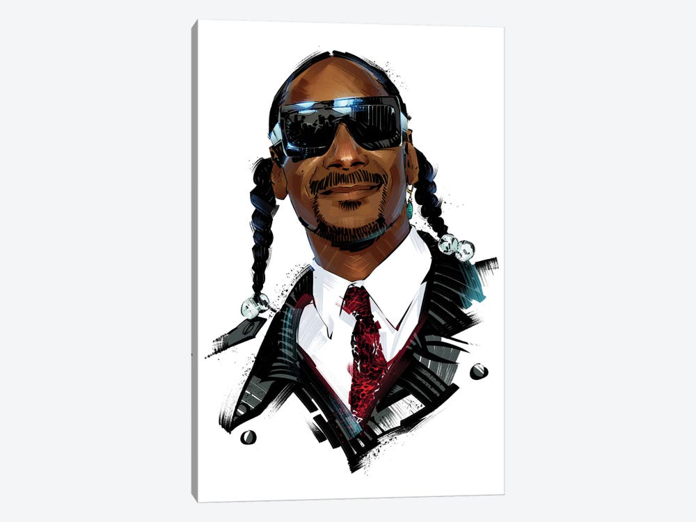 Snoop Dogg by Nikita Abakumov 1-piece Art Print