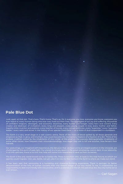 Quotes & Sayings: Pale Blue Dot by Nikita Abakumov
