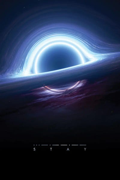 Interstellar I by Nikita Abakumov framed canvas print