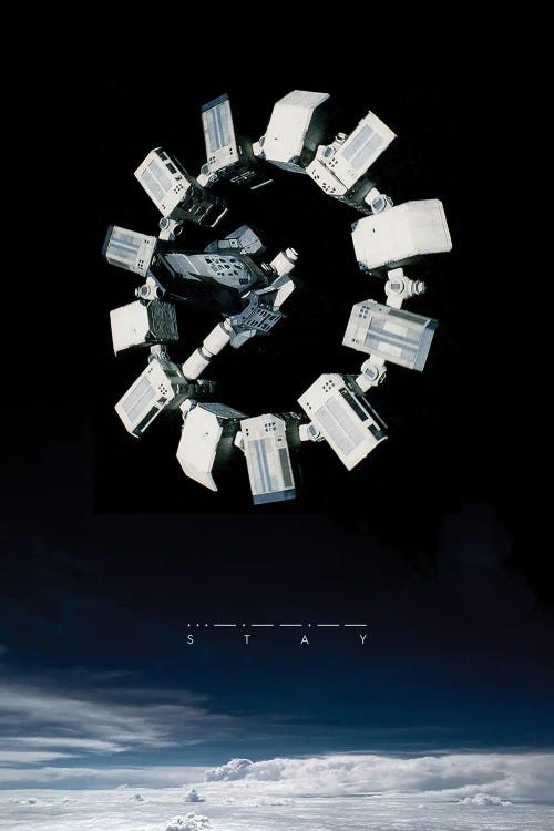 Interstellar Endurance II by Nikita Abakumov wall art