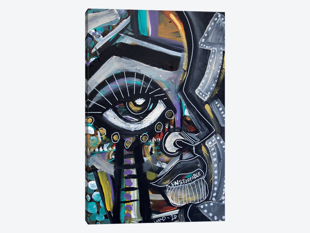Unstoppable by Akaimi the Artist 1-piece Canvas Wall Art