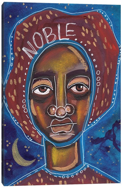 Noble Canvas Art Print - Black Lives Matter Art