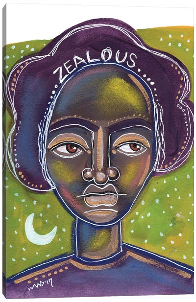 Zealous Canvas Art Print - Black Lives Matter Art