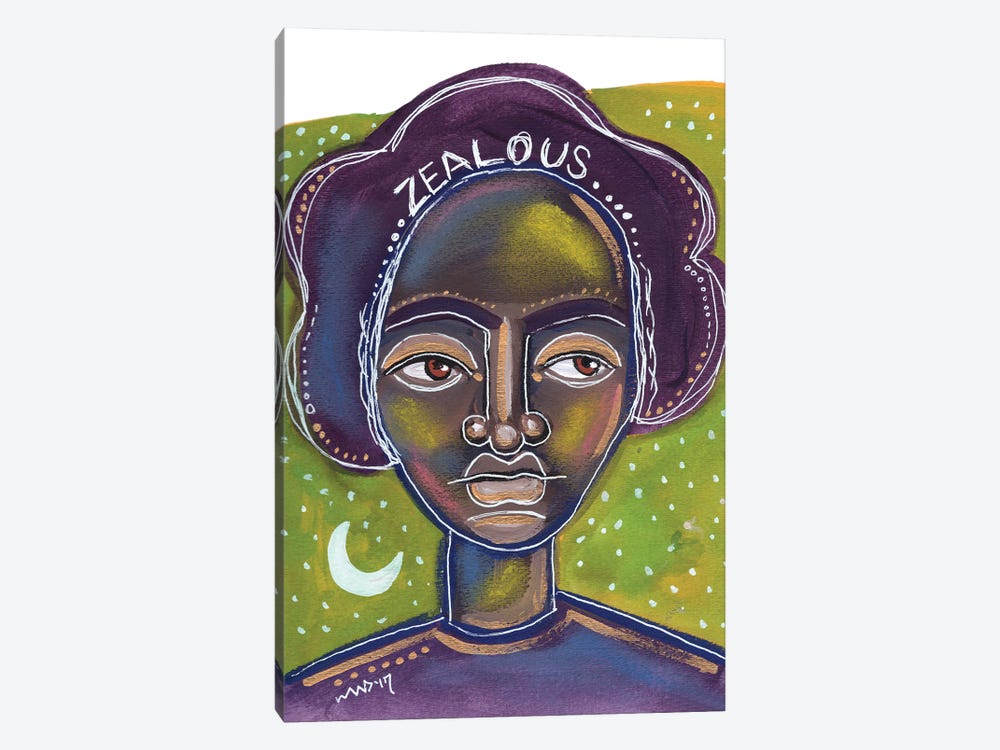 Zealous by Akaimi the Artist 1-piece Canvas Art Print