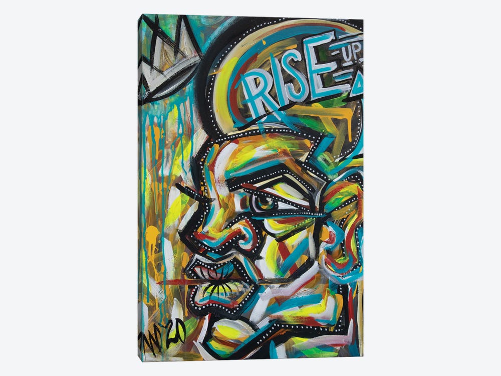 Rise Up by Akaimi the Artist 1-piece Canvas Wall Art