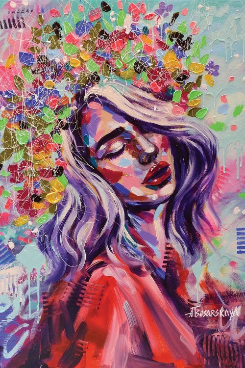 Spring by Aliaksandra Tsesarskaya wall art