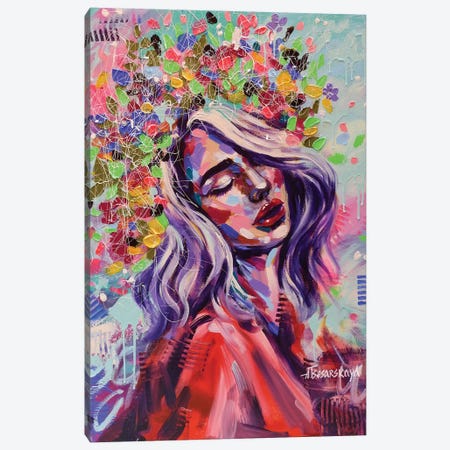 Spring Canvas Print #AKT103} by Aliaksandra Tsesarskaya Canvas Wall Art