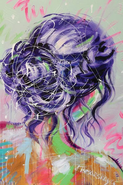 Melancholia by Aliaksandra Tsesarskaya art print