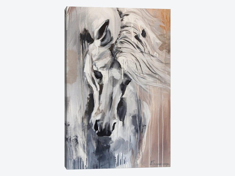 Horse Freedom by Aliaksandra Tsesarskaya 1-piece Art Print