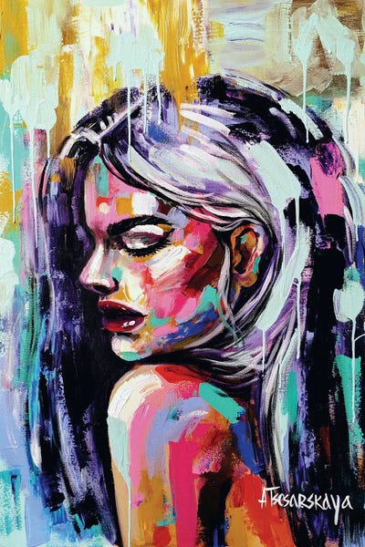 Sweet Girl by Aliaksandra Tsesarskaya art print