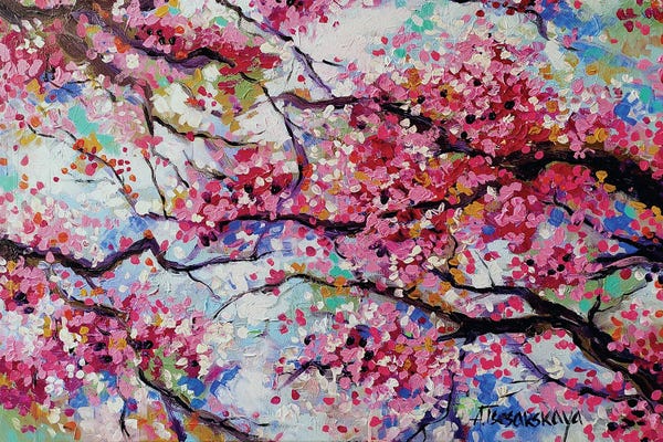 Blossoms: Cherry Blossom by Aliaksandra Tsesarskaya