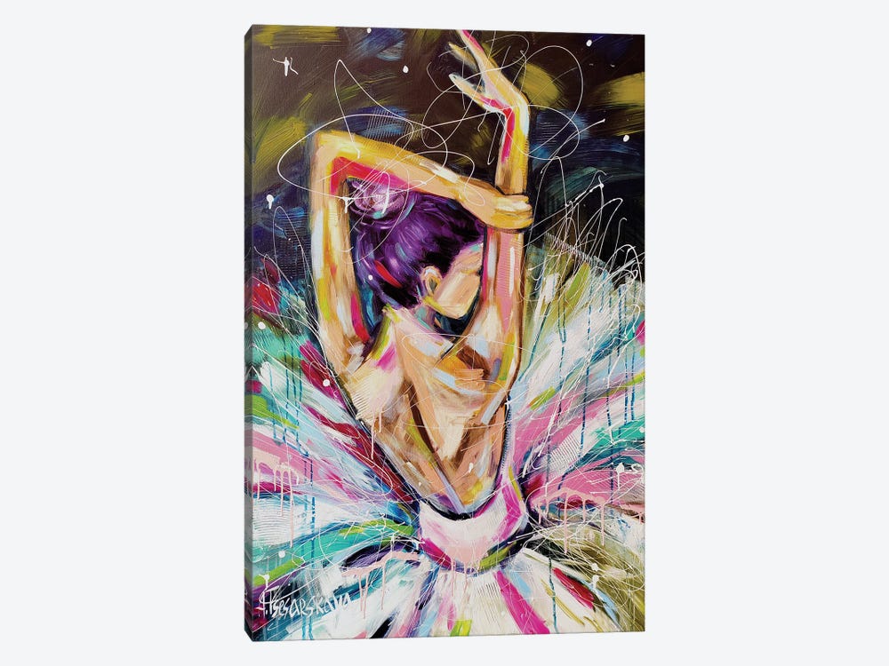 Ballerina by Aliaksandra Tsesarskaya 1-piece Canvas Artwork