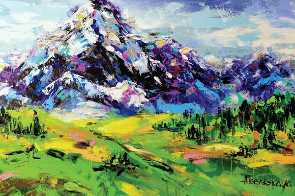 Landscape With Mountain